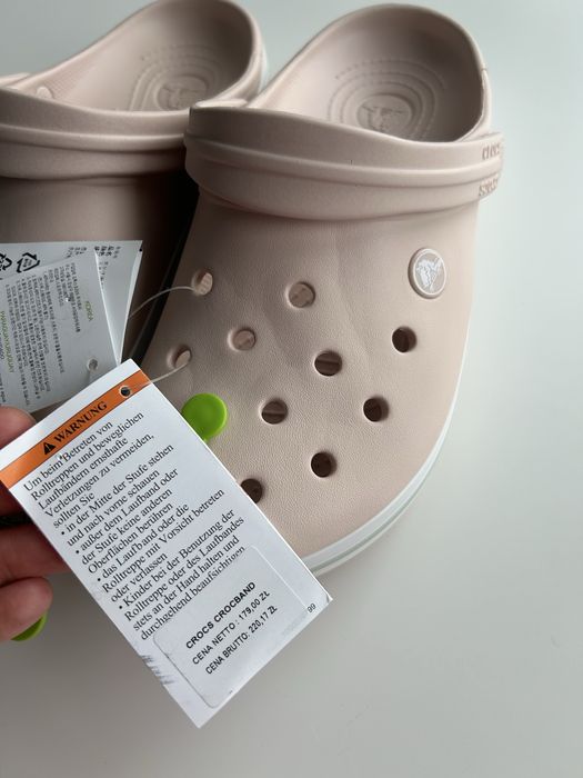 Crocs 39/40 różowe