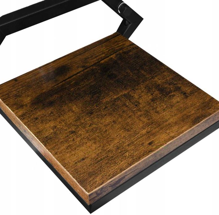 Metalowy Wiszący Ścienny Kwietnik Rustykalny Loftowy pod Dąb