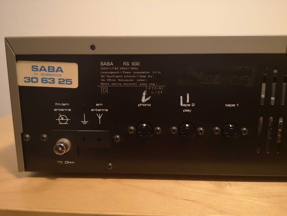 Amplituner Saba Rs 930