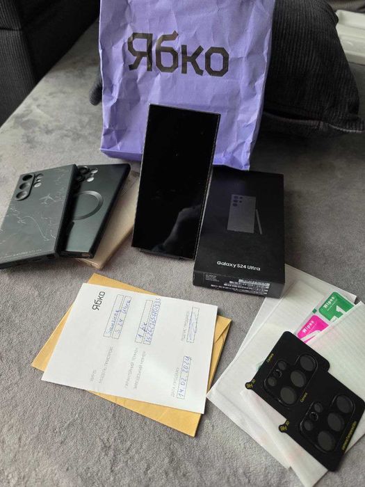 Samsung Galaxy s24 Ultra 12/512 Titanium Black Ідеал