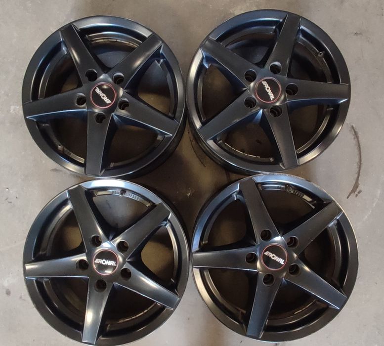 15" 6.5J 5x114.3  Felgi używane aluminiowe Ronal