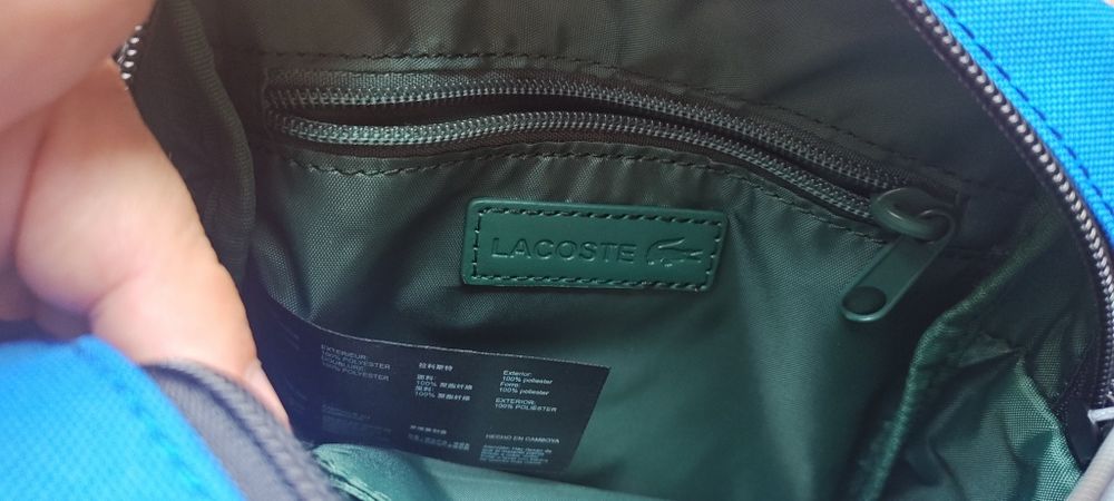 Lacoste Unisex Zip Crossover Bag Torba na ramię