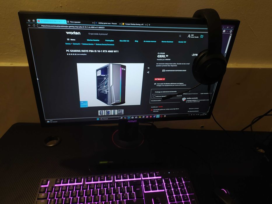 Desktop GAMING completo só pegar e jogar
