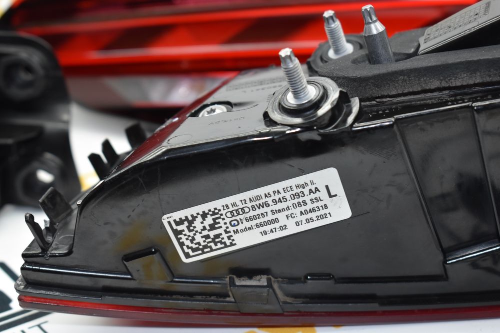 Фонари европейские Audi A5 8W F5 8W6 2020+ Европа EU Ліхтарі задние