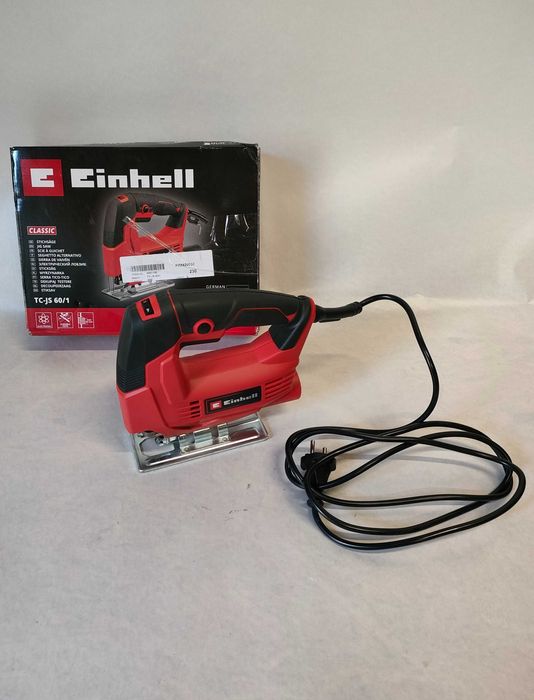 Wyrzynarka Einhell TC-JS 60/1, Cięcie 60mm, Regulacja kąta i prędkości