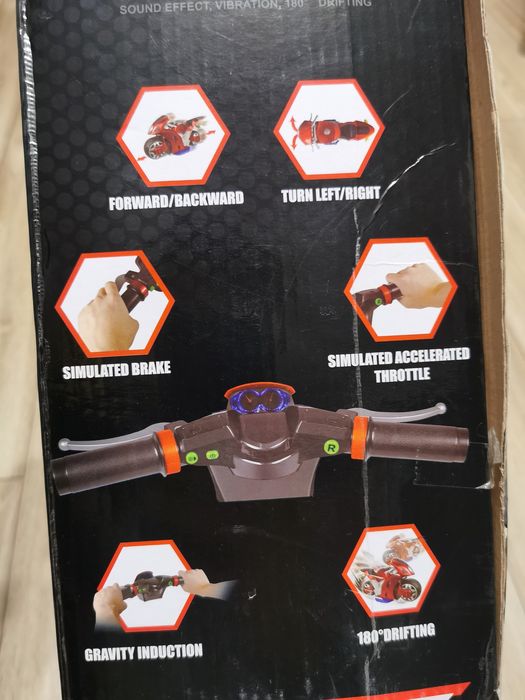 motocykl zdalnie sterowany na pilota 4D RC