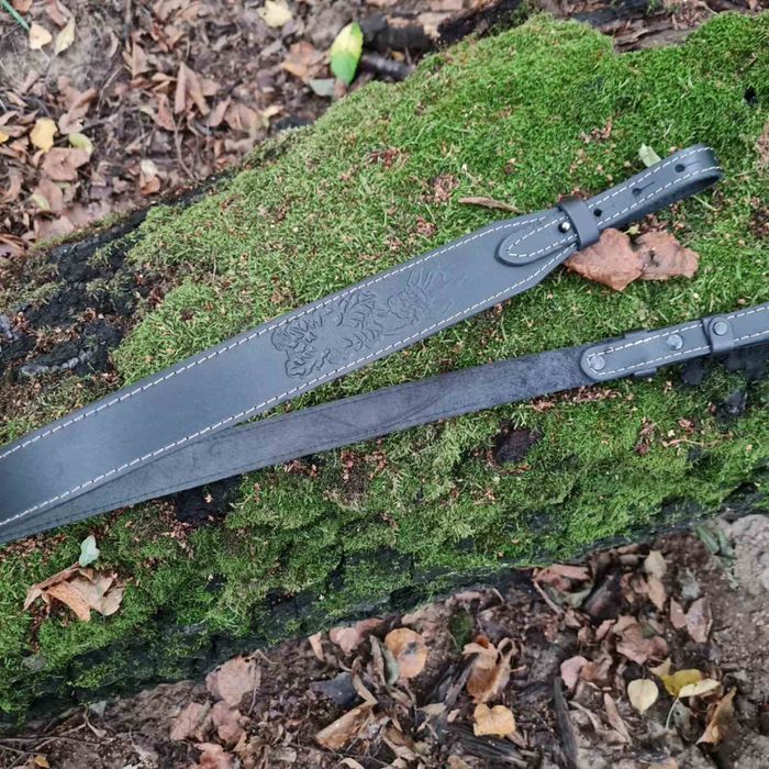 Ремінь мисливський шкіряний