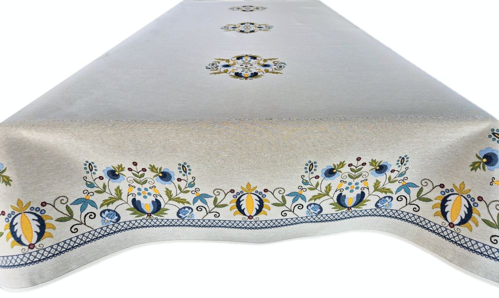 Obrus 140x240 cm gobelinowy L70 Wzór Kaszubski