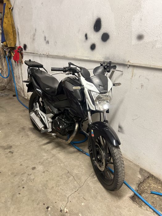 Cb125f Azul com extras