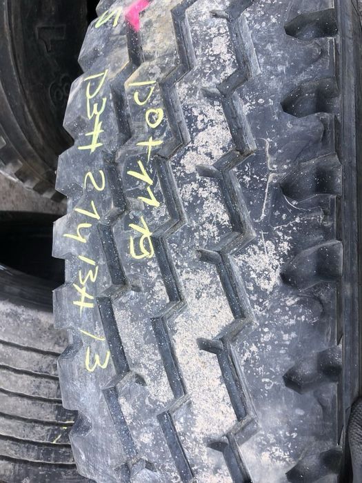 Шины бу 7 шт резина 13р22,5 Бриджстоун