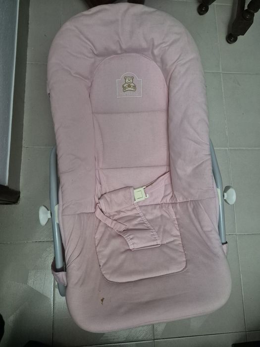 Espreguicadeira rosa