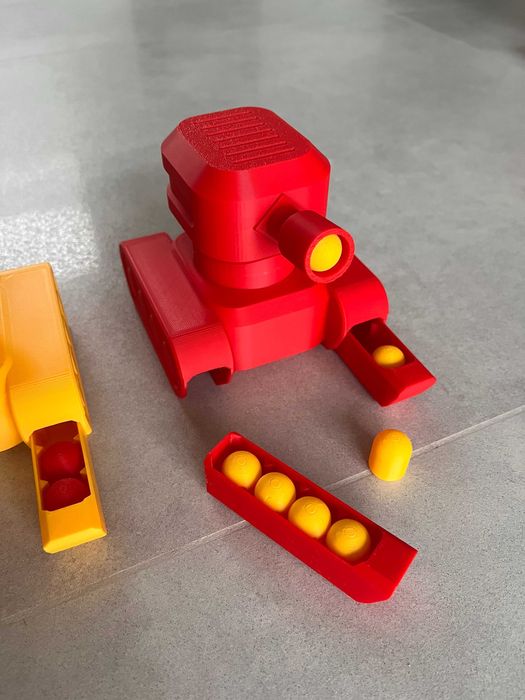 Kolorowe czołgi z plastiku – zabawka drukowana 3D!