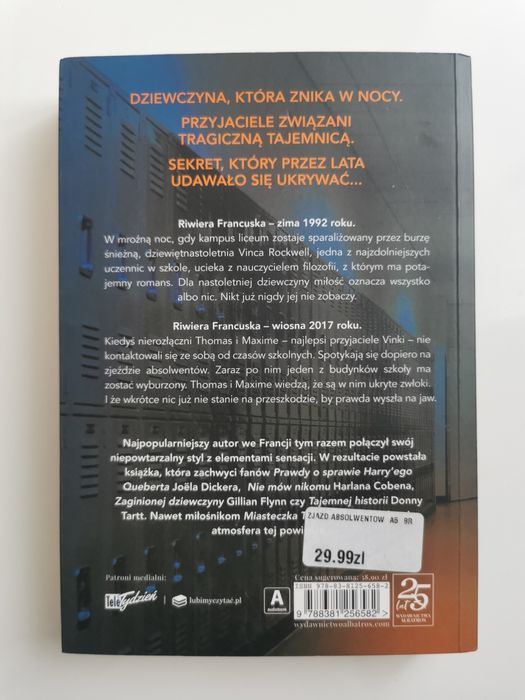 Książka Zjazd Absolwentów - Guillaume Musso