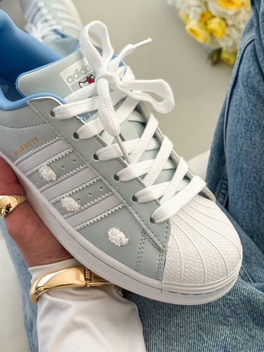 ТОП ПРОДАЖ! Adidas Superstar Hello Kitty 36 37 38 39 40 41 суперстари