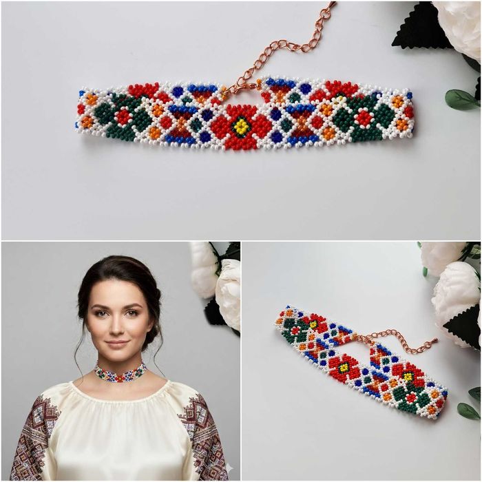 1+1=3 Українські прикраси різні кольори подарунок жінці великий вибір