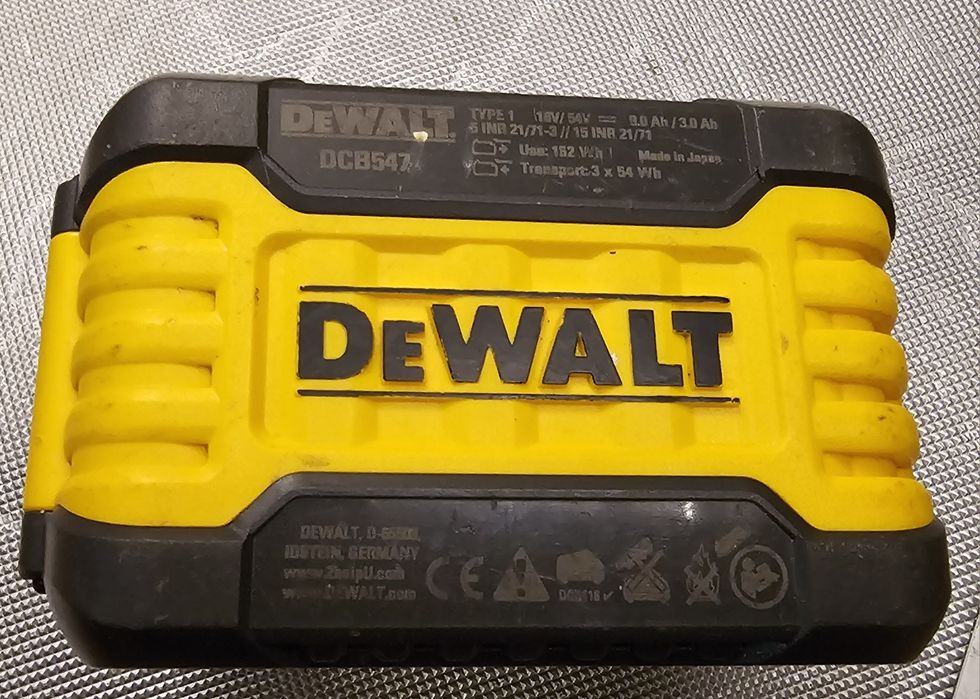 Akumulator DeWALT 9Ah Flexvolt 18V/54V