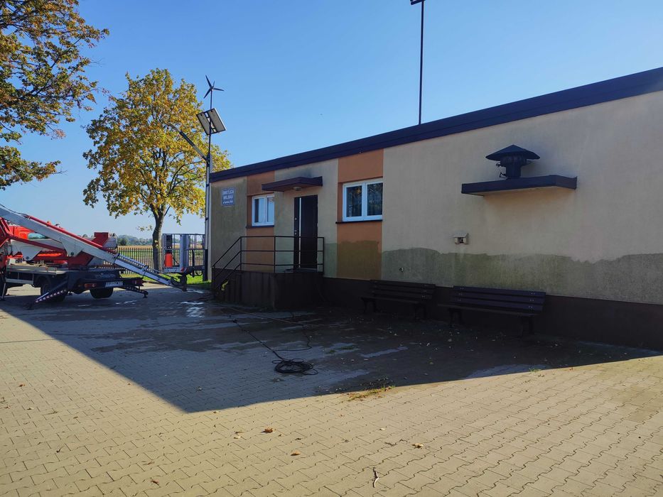 Usługi/wynajem zwyżka/podnośnik koszowy {wycinka drzew} do 26m