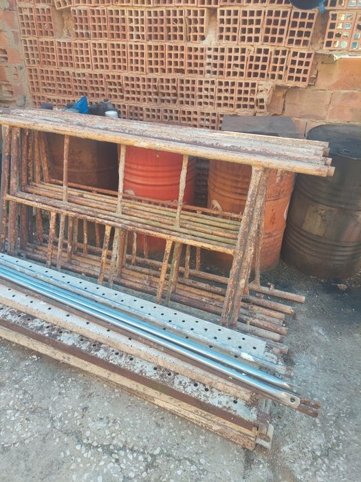 Andaimes usadas tradicional