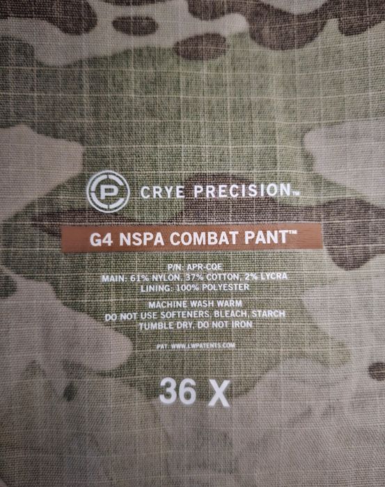 Штани Crye Precision G4 NSPA COMBAT PANT