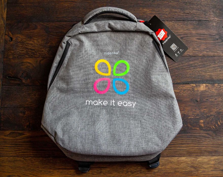 Корпоративный рюкзак ютуб-канала Troom Troom (Трум Трум)