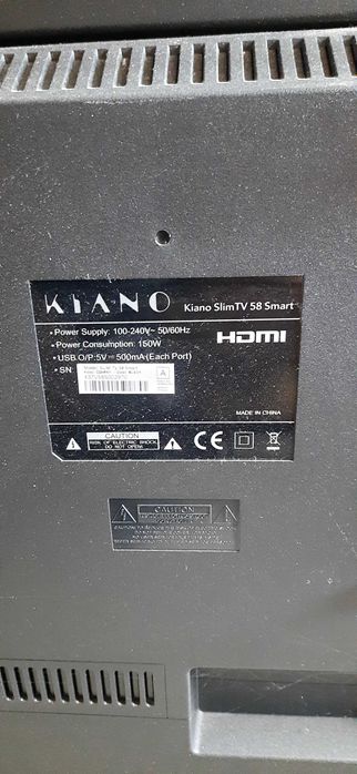 Kiano TV Slim 58 cali smart