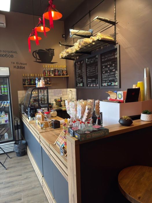 Продаж готового бізнесу: Кав’ярня формату “Coffee to Go” м. Ірпінь (Ціна без генератора 9700)