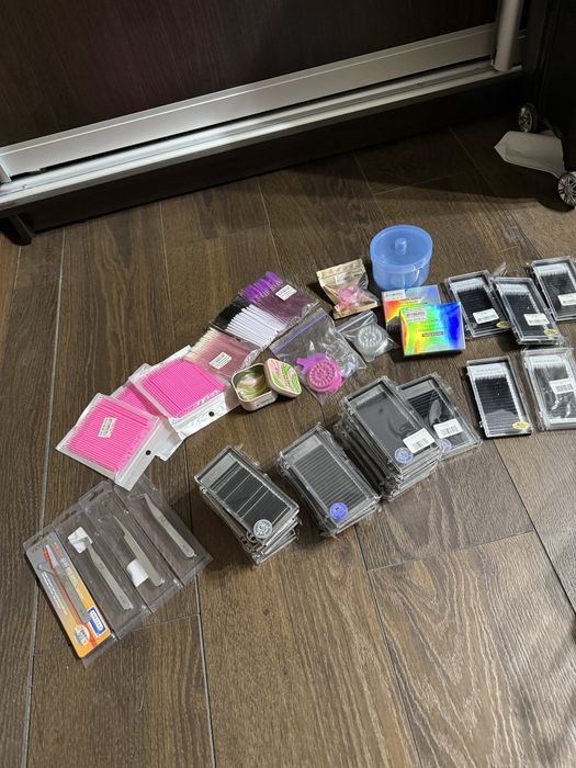 Продам матеріали, вії, для нарощуваня вій і ламінування вій