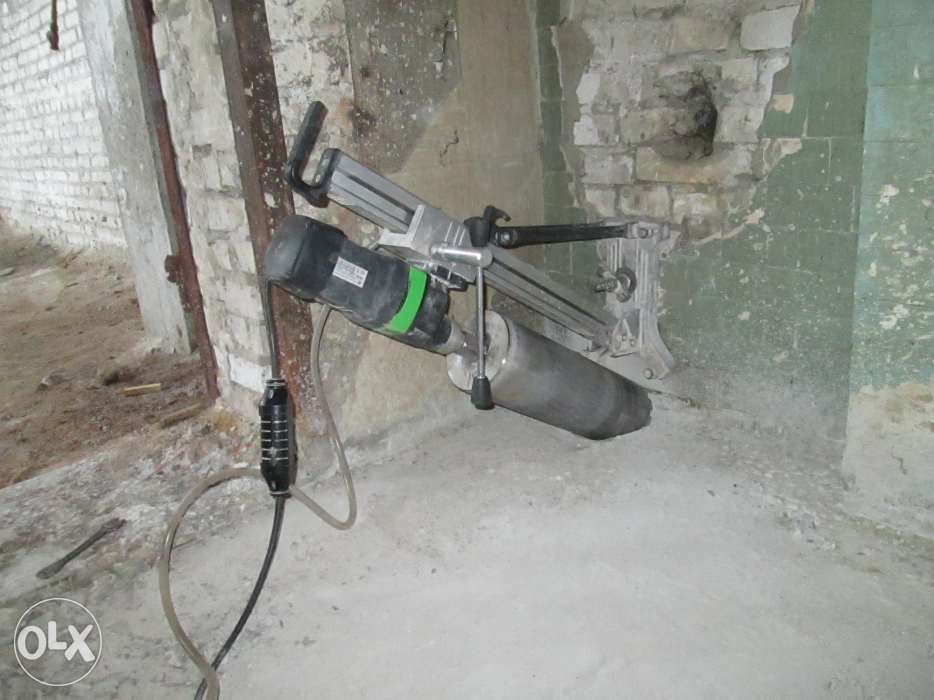 Алмазное сверление,бурение,отверстие котла,вытяжки,вентиляция,трубы ...