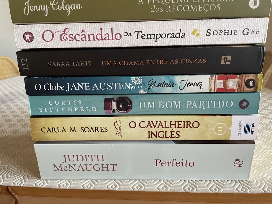 Literatura romântica - desde € 6 - Portes inc.