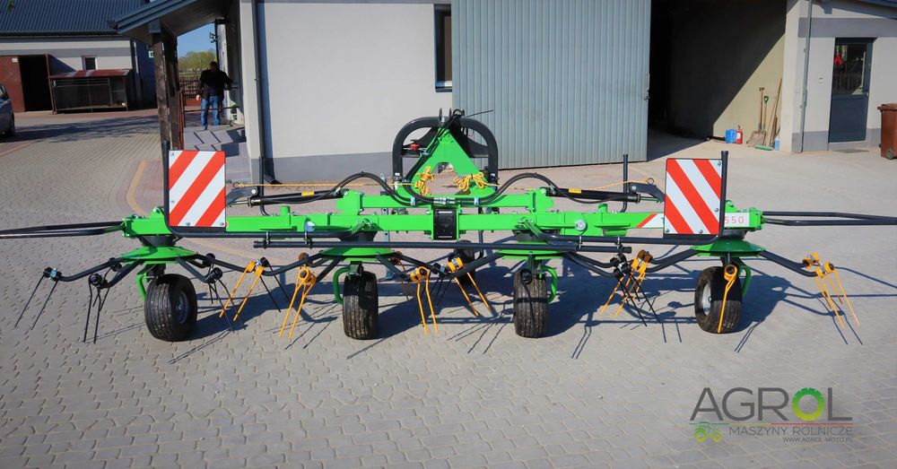 Przetrząsacz PWP 530 PWP 770 Pronar 5,3m 7,7m od ręki karuzelowy TALEX