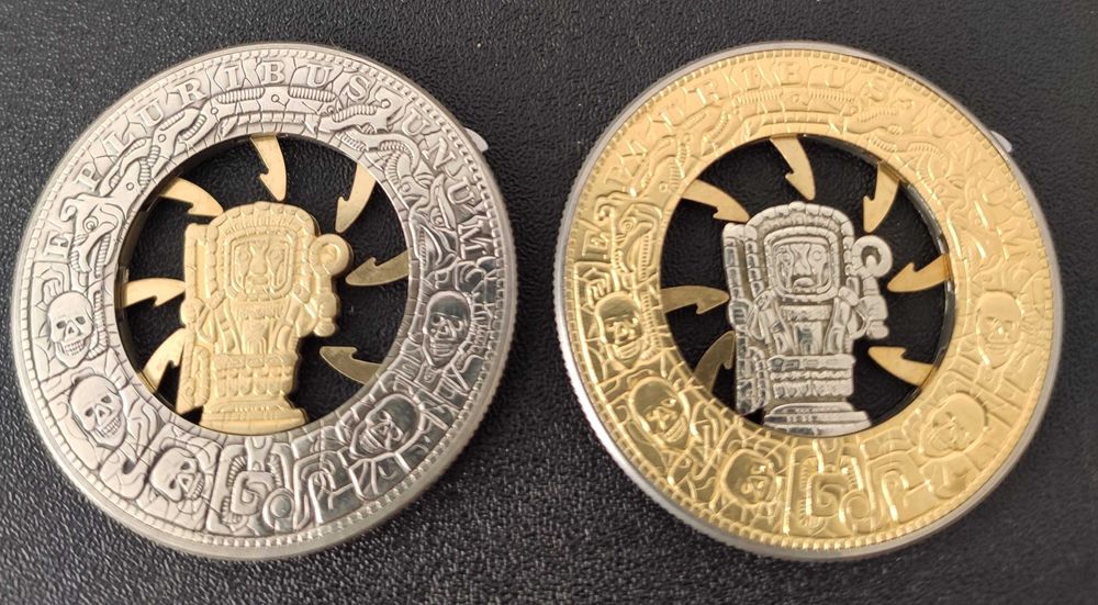 Монета із прихованим механізмом "Майя" колекція Hobo Nickel