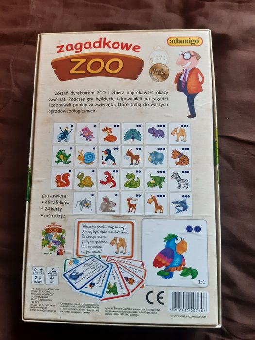 Gra zagadkowe Zoo