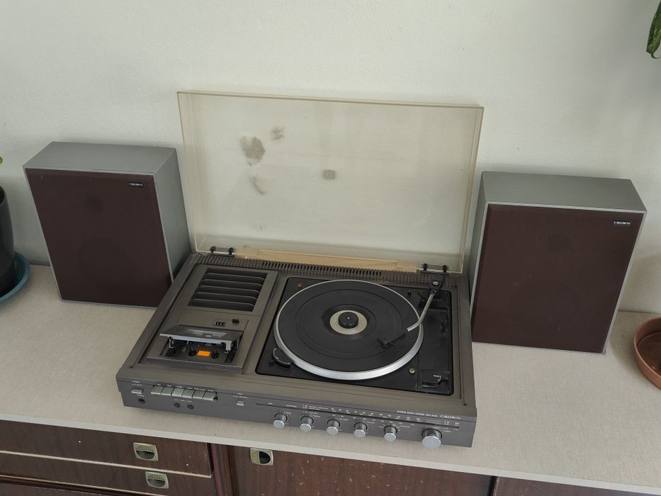 Sistema Hi-Fi Vintage CROWN
