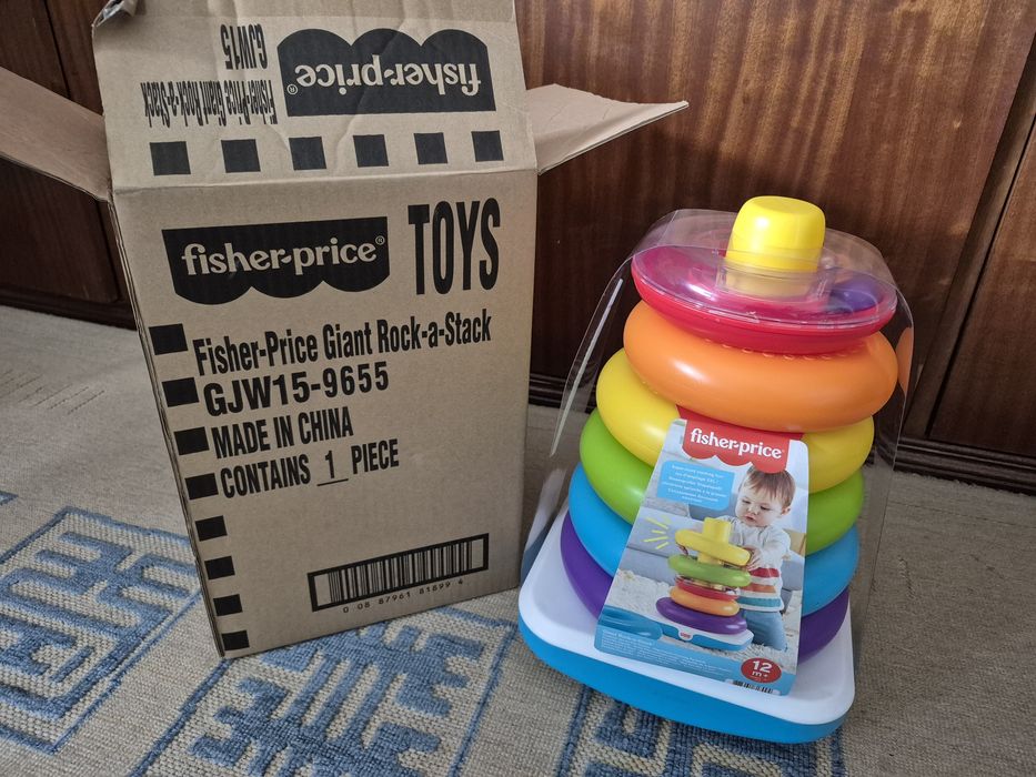 Pirâmide de Argolas Gigante da Fisher-Price,