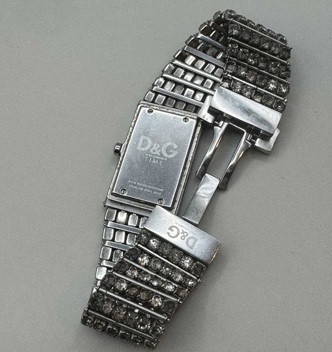 Elegancki zegarek Dolce & Gabbana kryształy Swarovskiego Oryginał