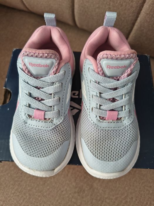 Buty sportowe adidasy Reebok rush runner 5 TD błękitno różowe 22 23