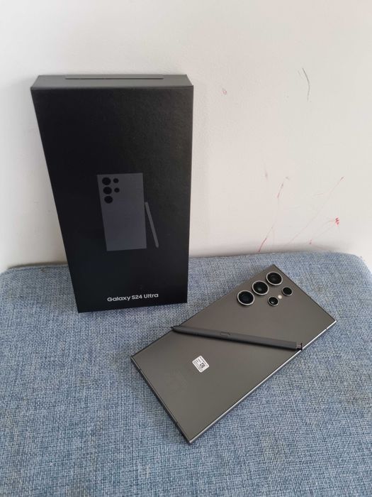 Samsung Galaxy S24 Ultra 256GB Dual Titânio Black – Excelente Estado
