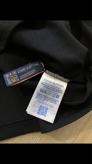 Koszulka haft louis vuitton s-2xl bawelna bluzka tshirt balenciaga ami