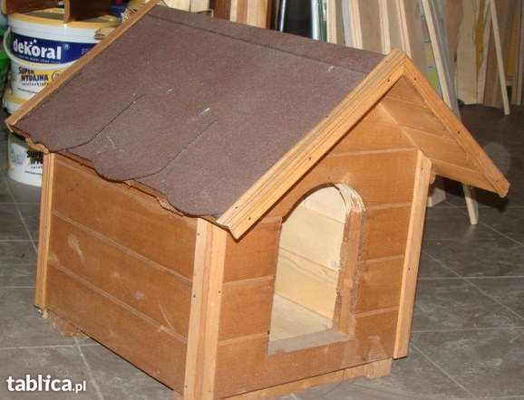 Buda dla psa ocieplana