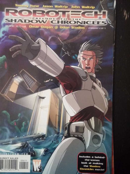 ROBOTECH Prelude to the Sh 1-5; komplet; WildStorm