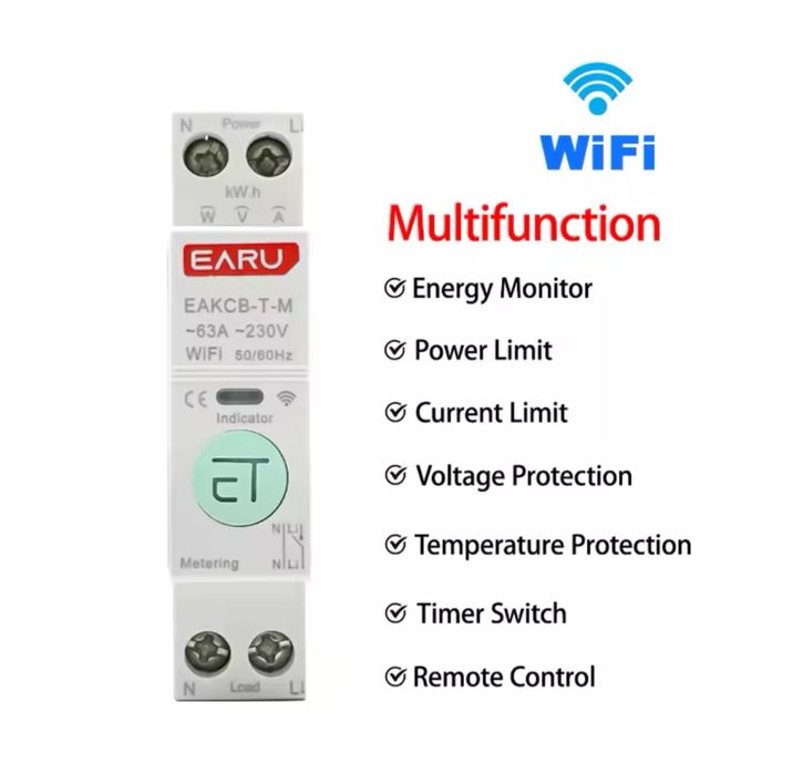 WiFi автомат/Реле/Барьер/Умный автомат/Таймер/Счетчик/