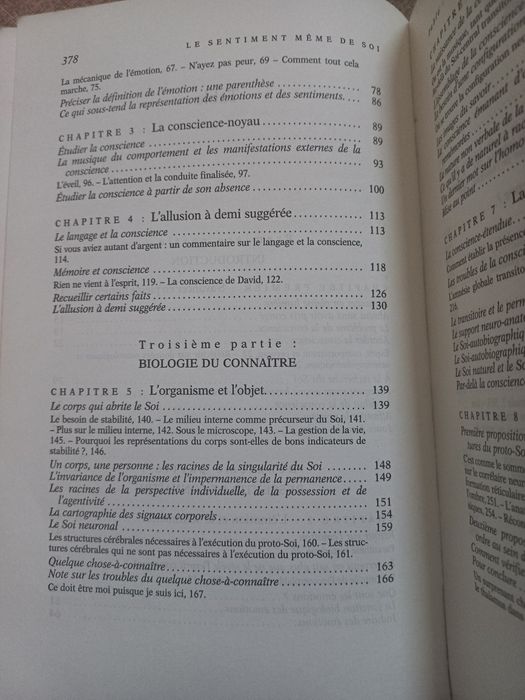 Le Sentiment de Soi de Antonio Damásio