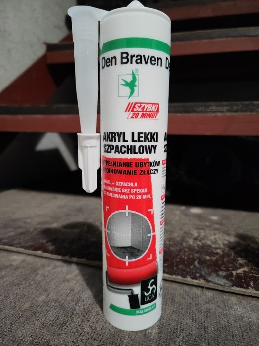 Akryl lekki szpachlowy Den Braven