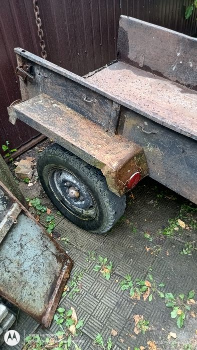 Продам терміново самоскидний причеп мінітрактора Т-012. Підходить для мотоблоку!.ь