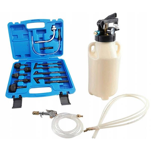 Пневматический насос для заливки масла в коробку автомат 8л. F05392