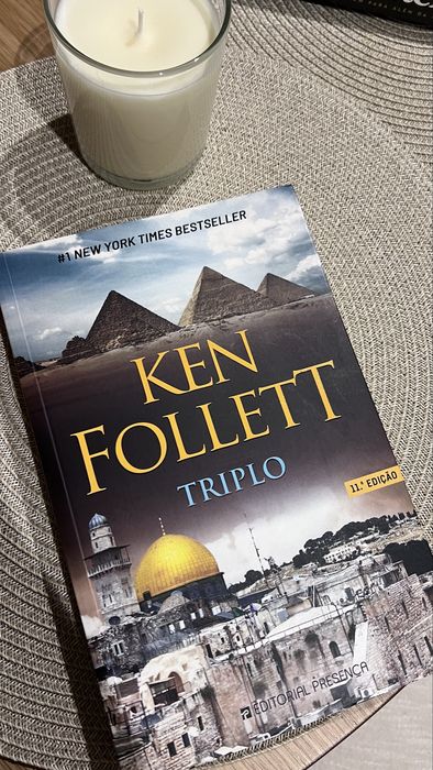 Livro Ken Follett Triplo