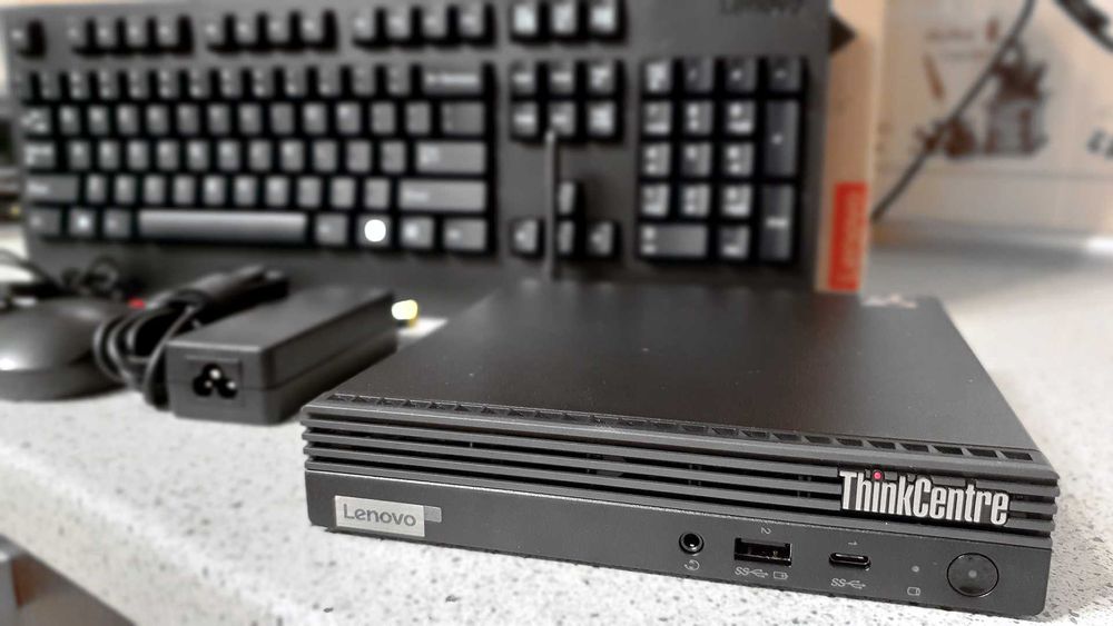 Неттоп Lenovo ThinkCentre M75q Gen 2, Ryzen 5350GE/16GB/256GB/Wi-Fi+BT