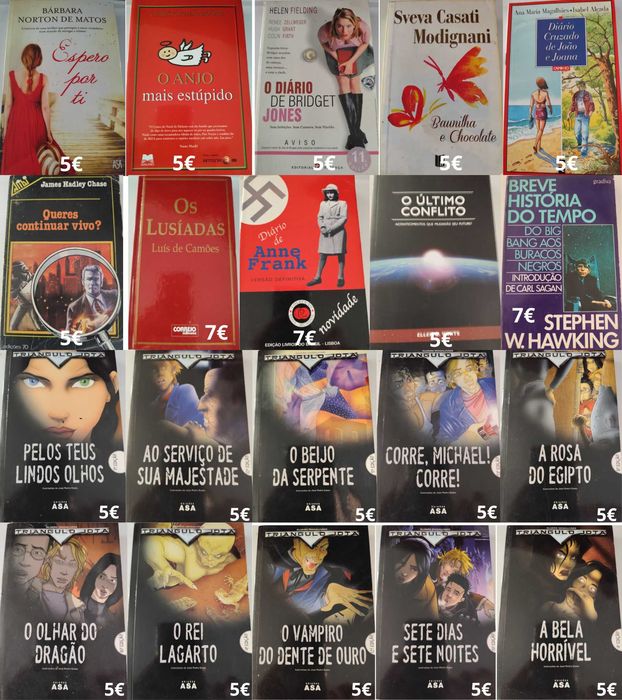 Vendo Livros em Bom Estado