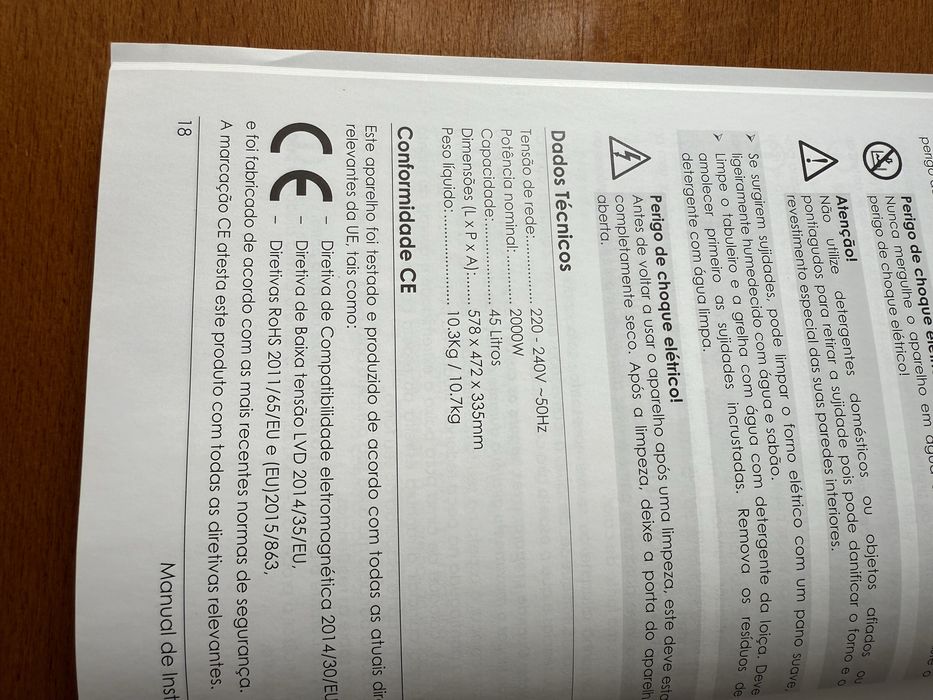 Forno eletrico Haeger