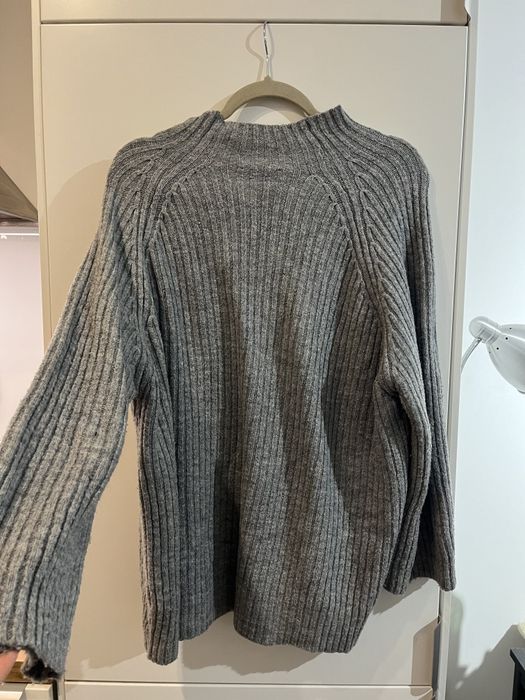 Sweter Szary Oversize Stradivarius S 36